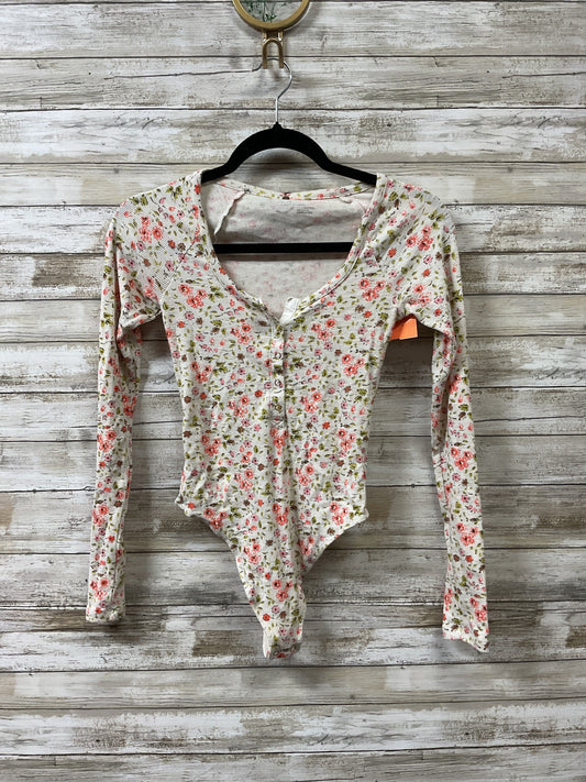 Bodysuit By Aerie In Floral Print, Size:Xs