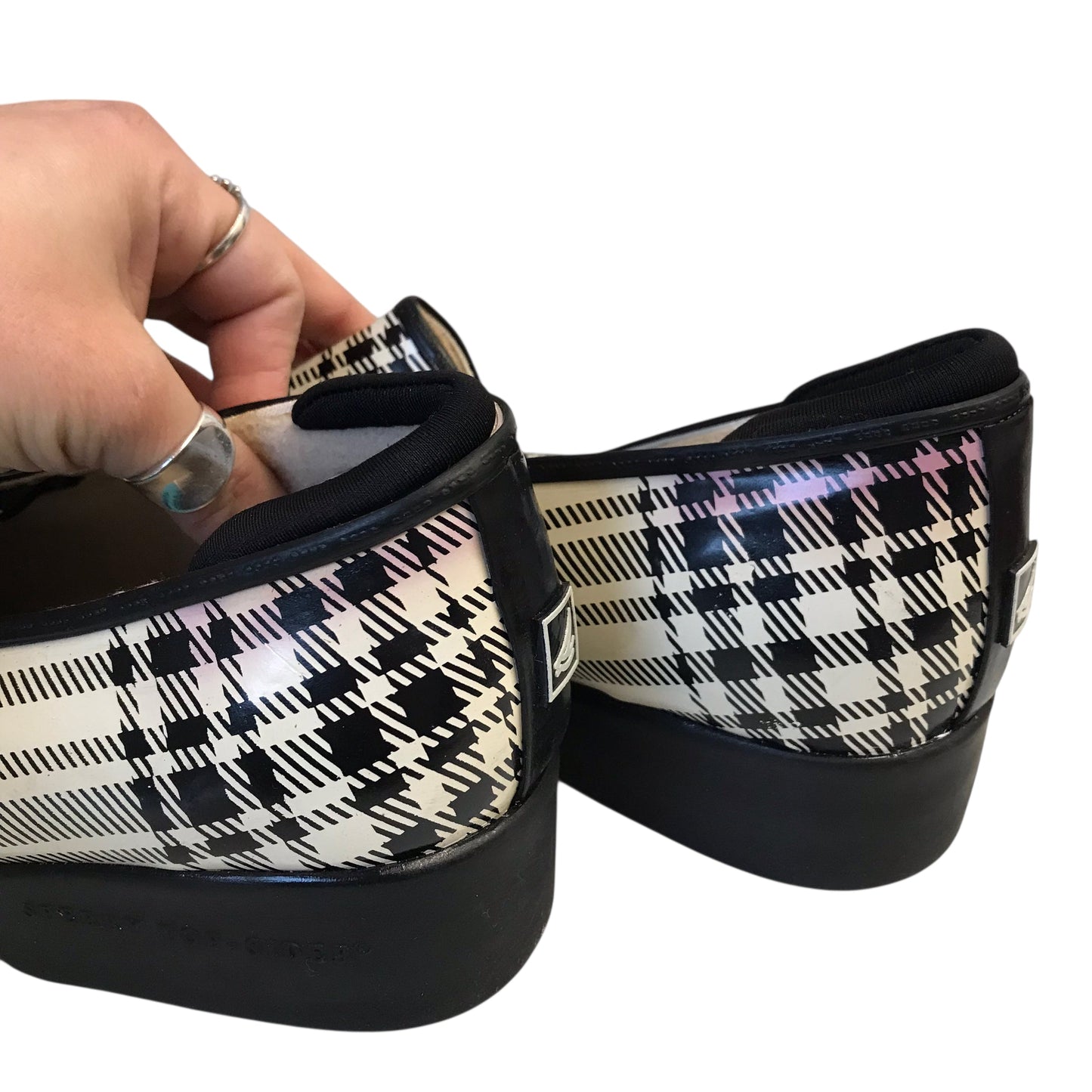 Shoes Flats By Sperry In Plaid Pattern, Size:8