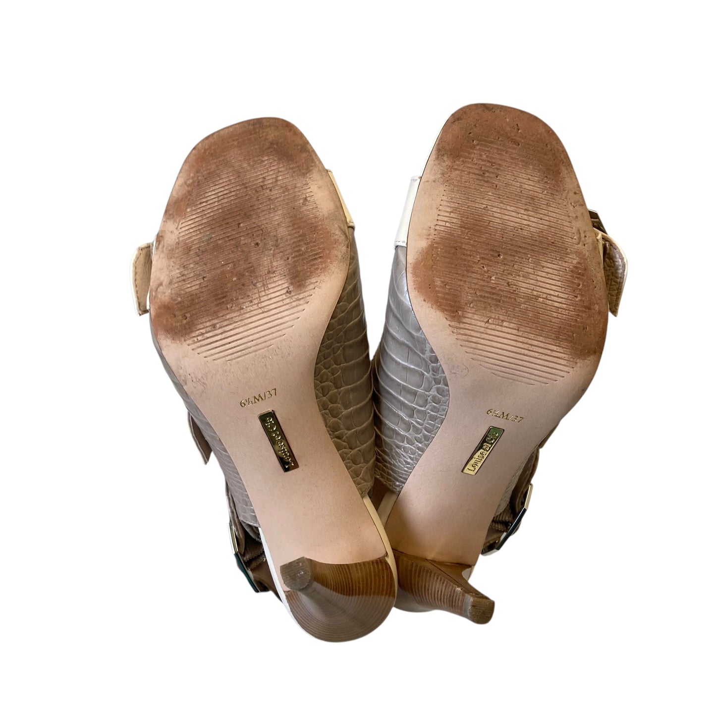 Shoes Heels Stiletto By Louise Et Cie In Beige, Size:6.5