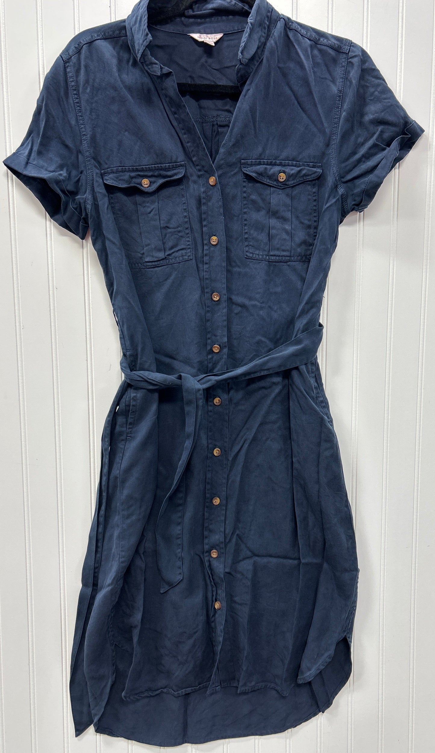 Dress Casual Midi By Teddi Rose In Navy, Size:S