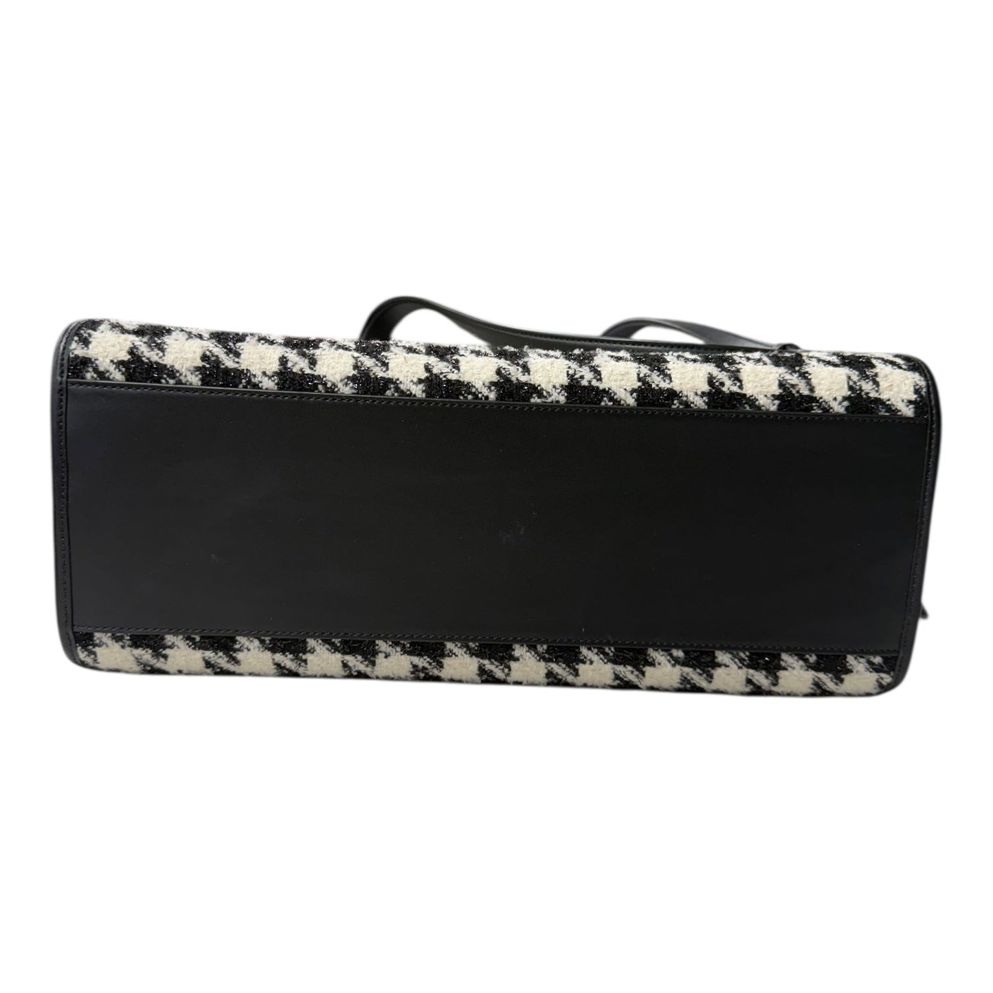 Handbag Designer By Kate Spade In Black & White, Size:Medium