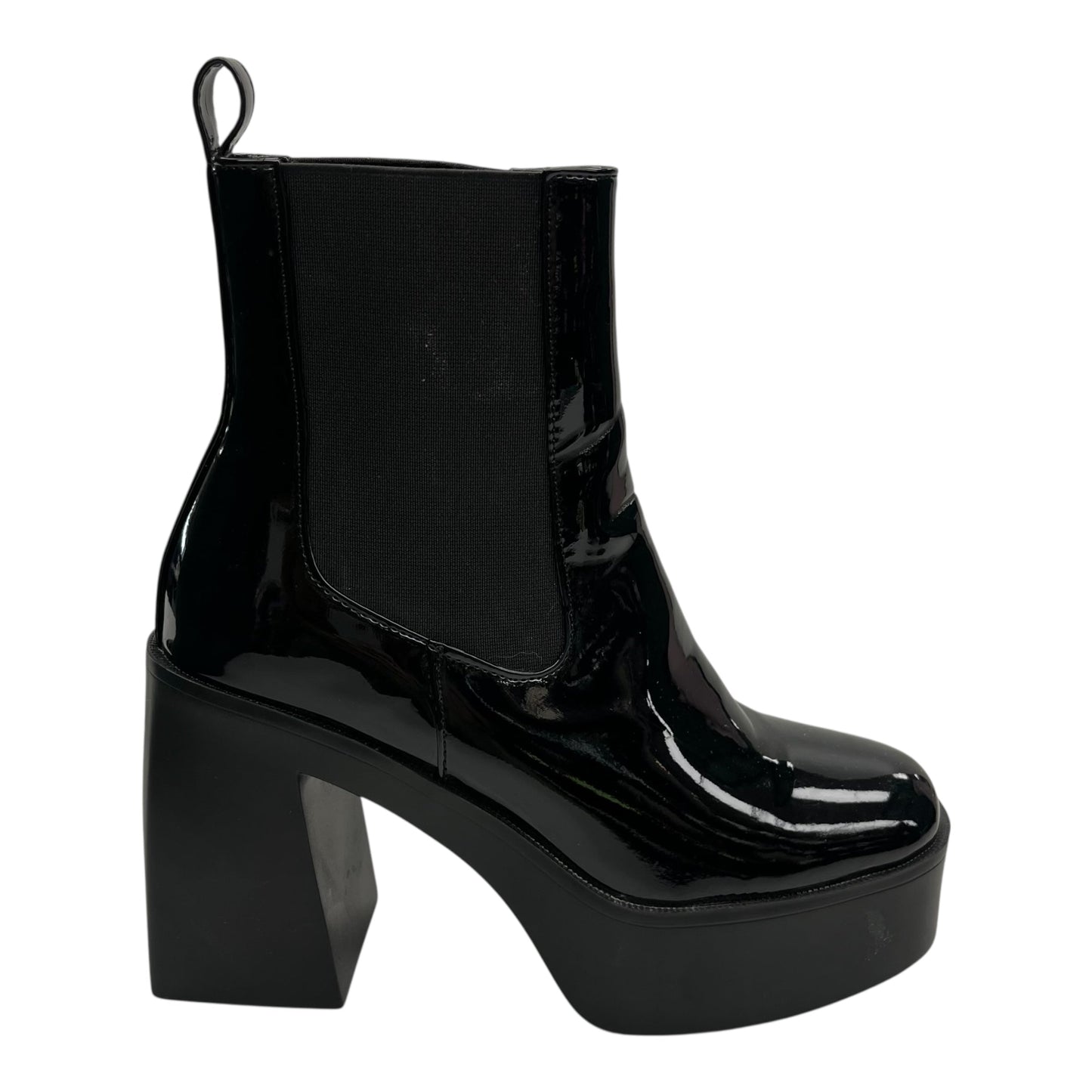Boots Ankle Heels By Cmf In Black, Size:7