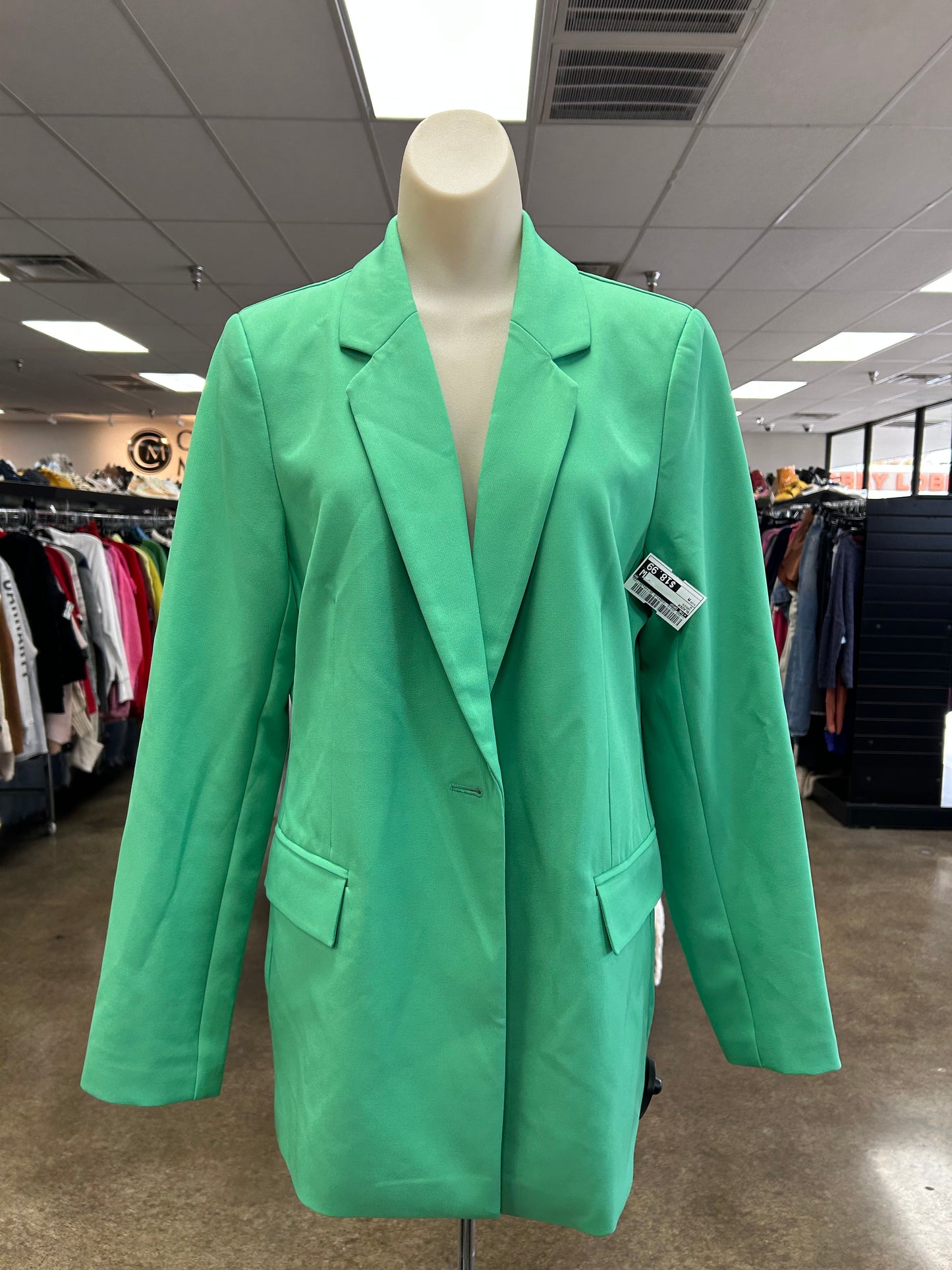 Blazer By The Drop In Green, Size:M