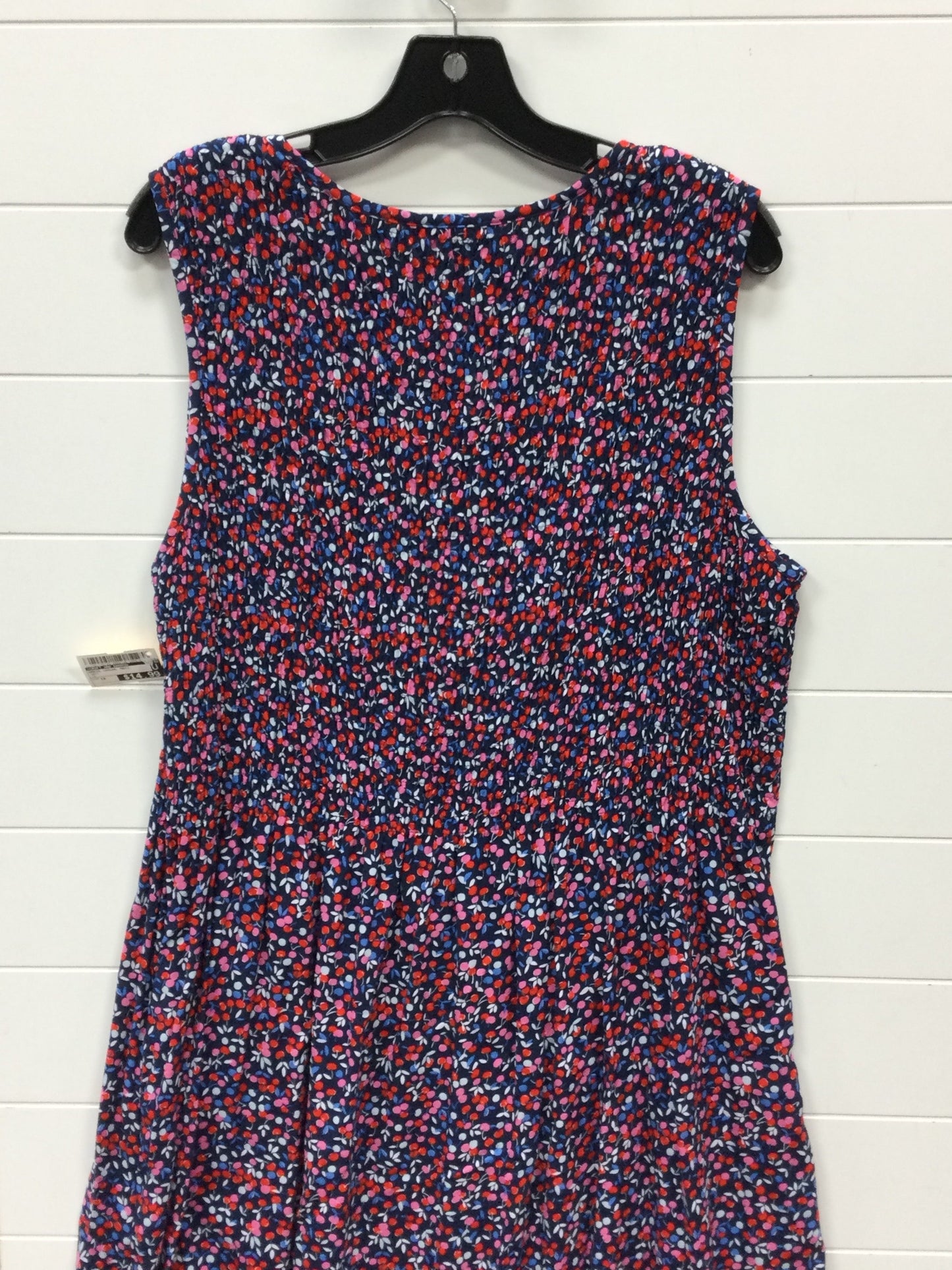 Dress Casual Maxi By Croft And Barrow In Navy, Size:1X
