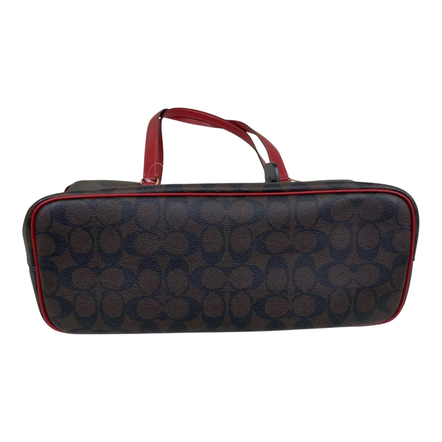 Handbag Designer By Coach In Brown, Size:Large