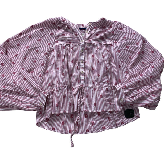 Top Ls By Pilcro In Pink, Size:S