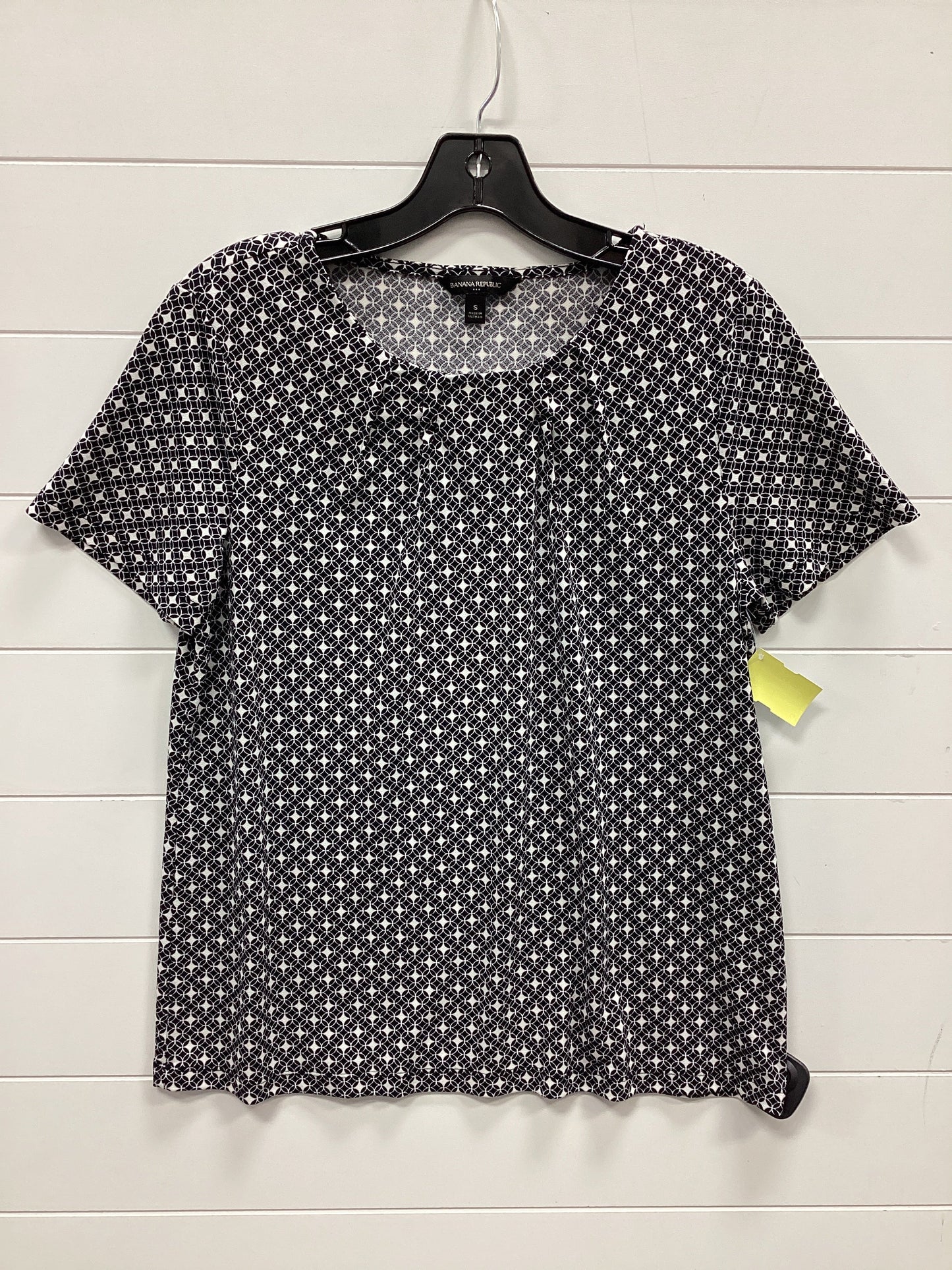 Top Ss By Banana Republic In Black & White, Size:S