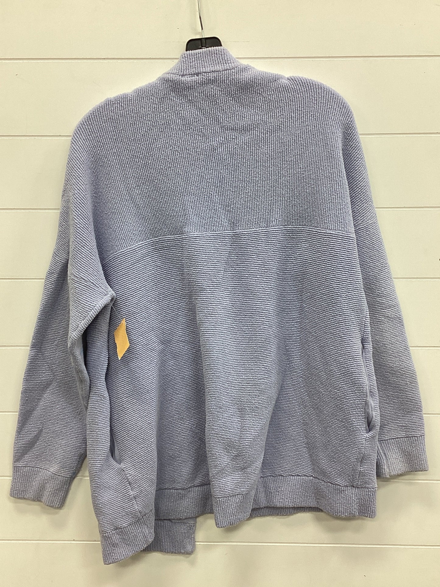 Sweater Cardigan By Free People In Purple, Size:M