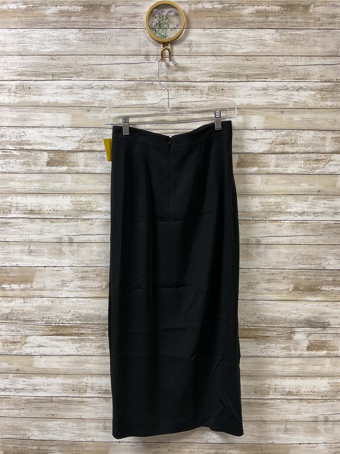 Skirt Midi By Alc In Black & Silver, Size:2