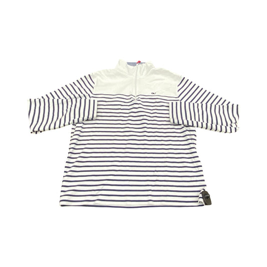 Sweatshirt Collar By Vineyard Vines In Striped Pattern, Size:S