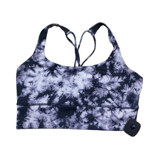 Athletic Bra By Cmc In Tie Dye Print, Size:L