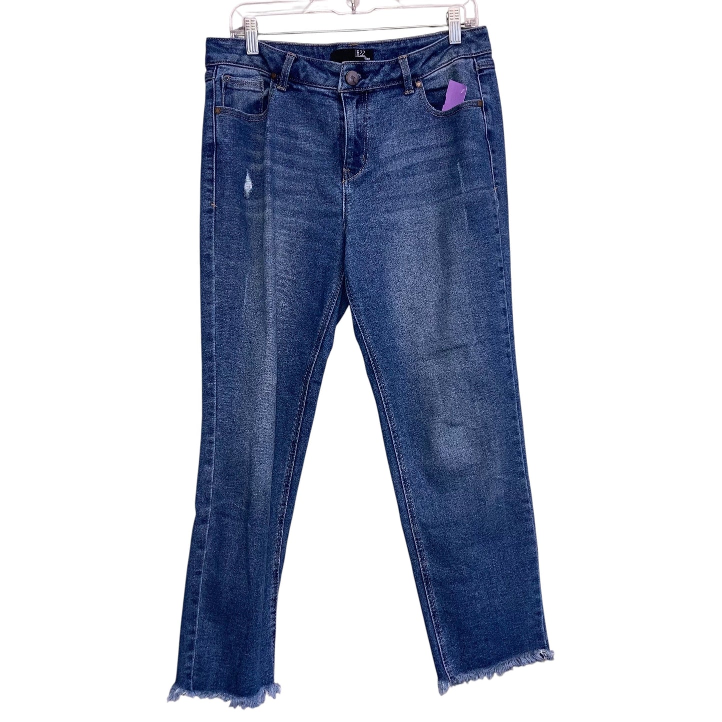 Jeans Straight By 1822 Denim In Blue Denim, Size:8