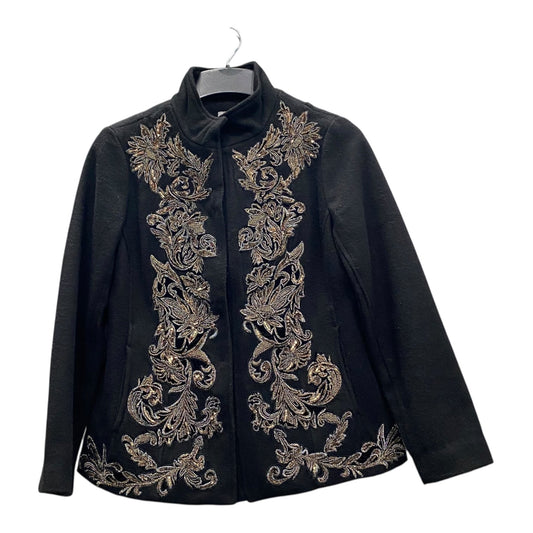 Jacket Other By Chicos In Black, Size:S