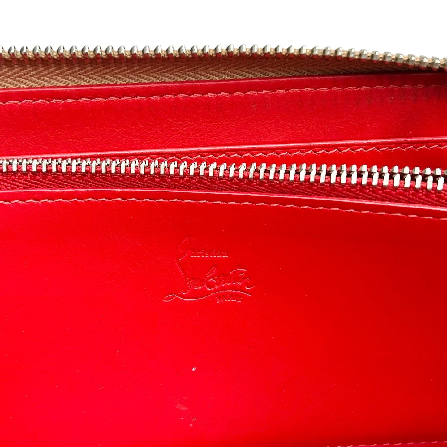 Wallet Luxury Designer By Christian Louboutin, Size: Large