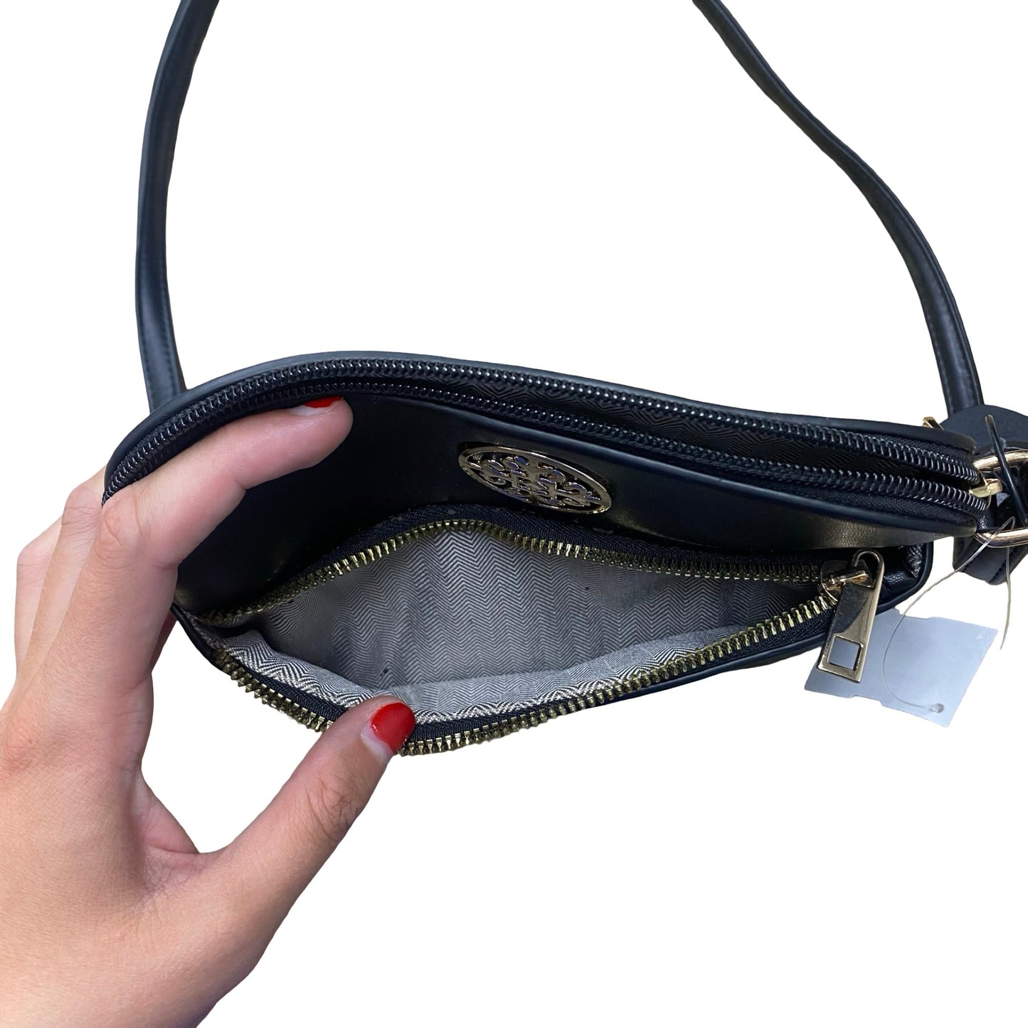 Handbag By Cmc In Plaid Pattern, Size:Small