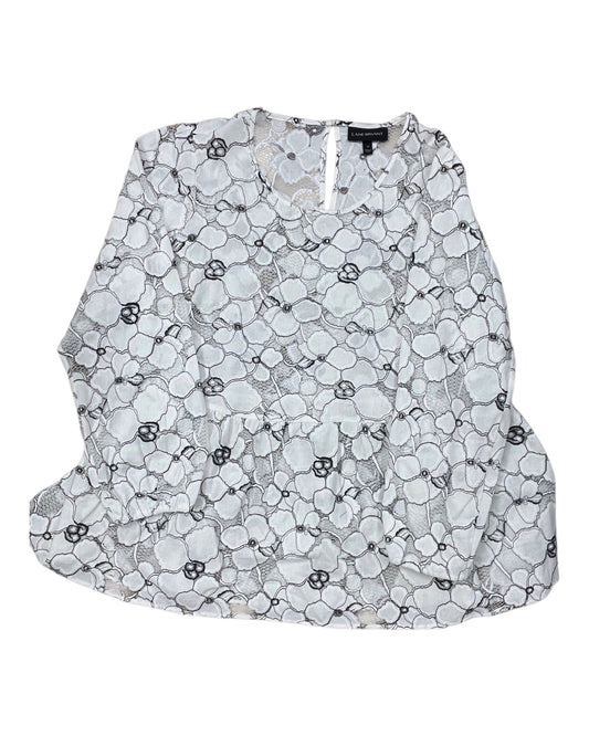 Top Ls By Lane Bryant In White, Size:2X