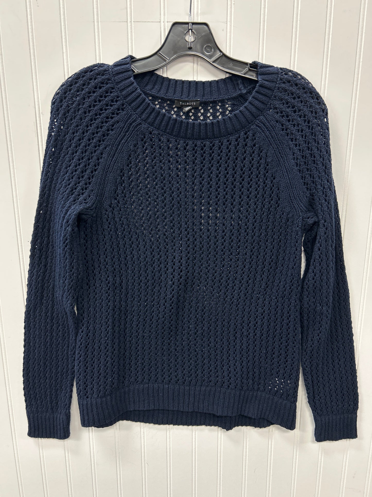 Top Ls By Talbots In Navy, Size:M