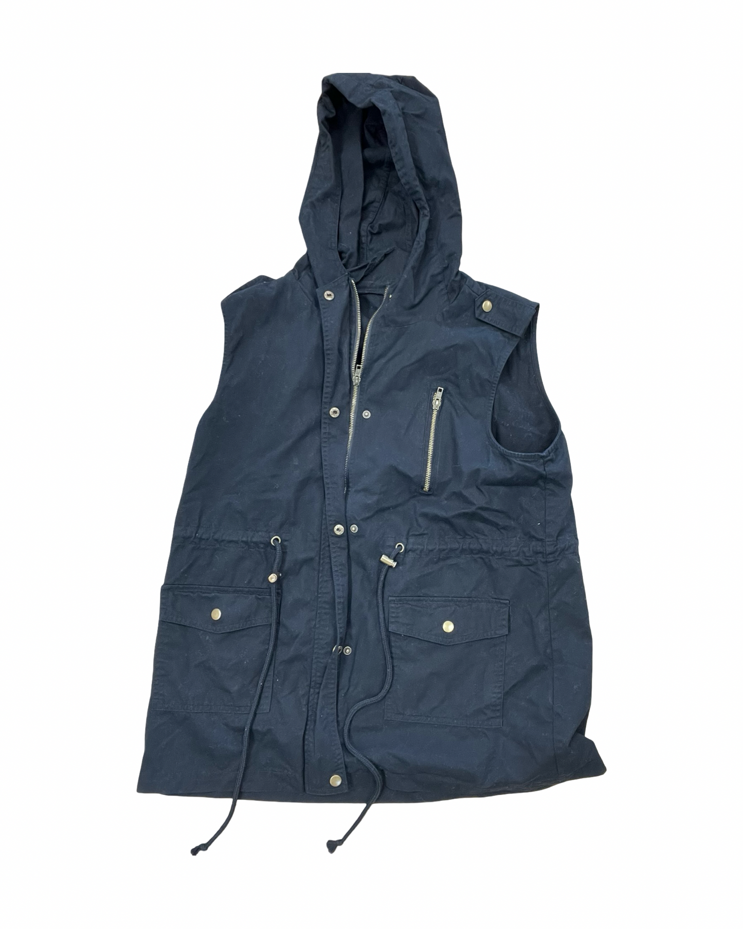 Vest Other By Zenana In Black, Size:Xl