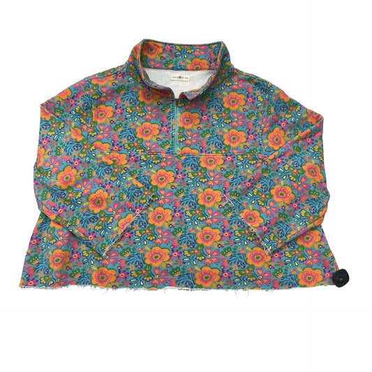 Sweatshirt Collar By Natural Life In Multi, Size:L