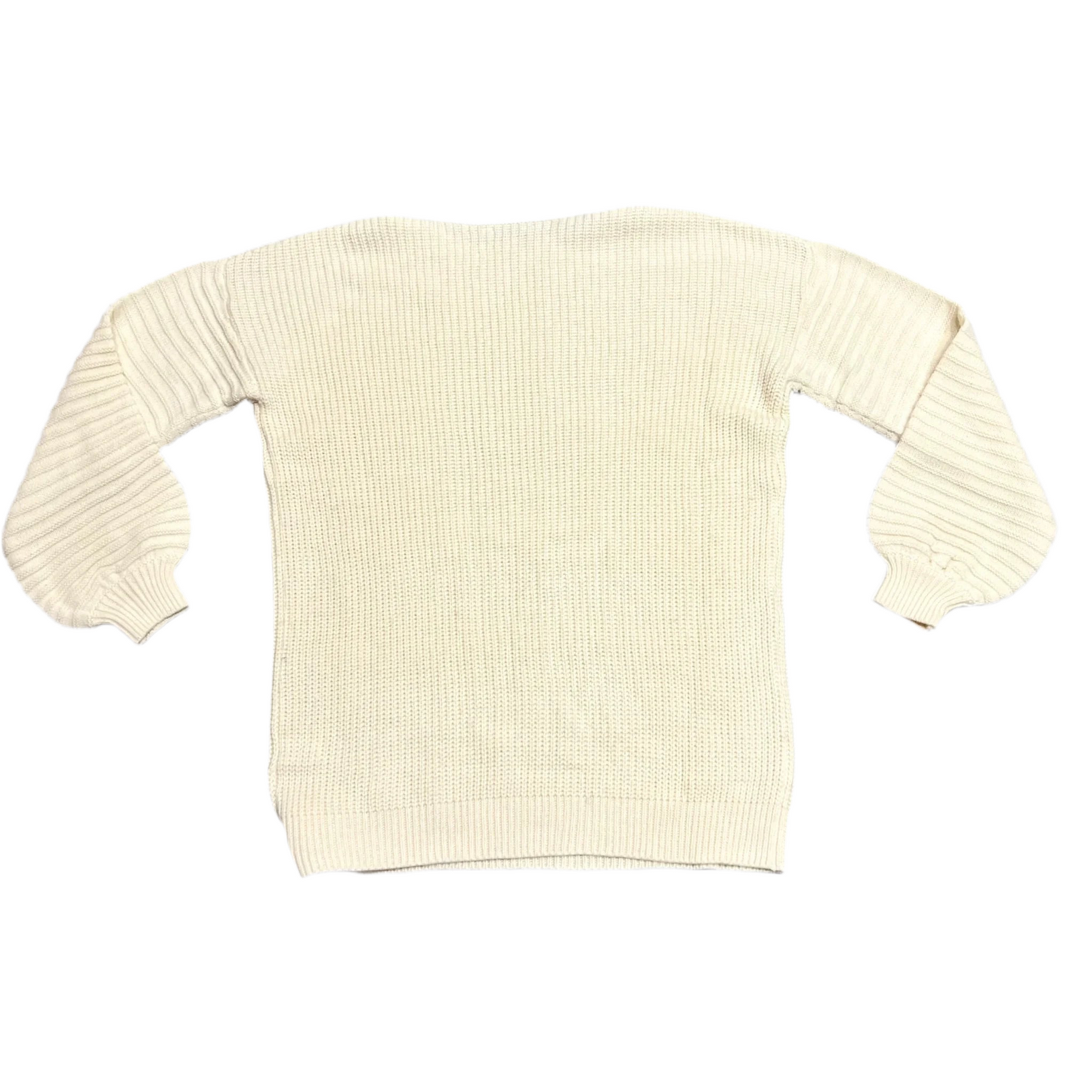 Sweater By Gilli In Cream, Size: S