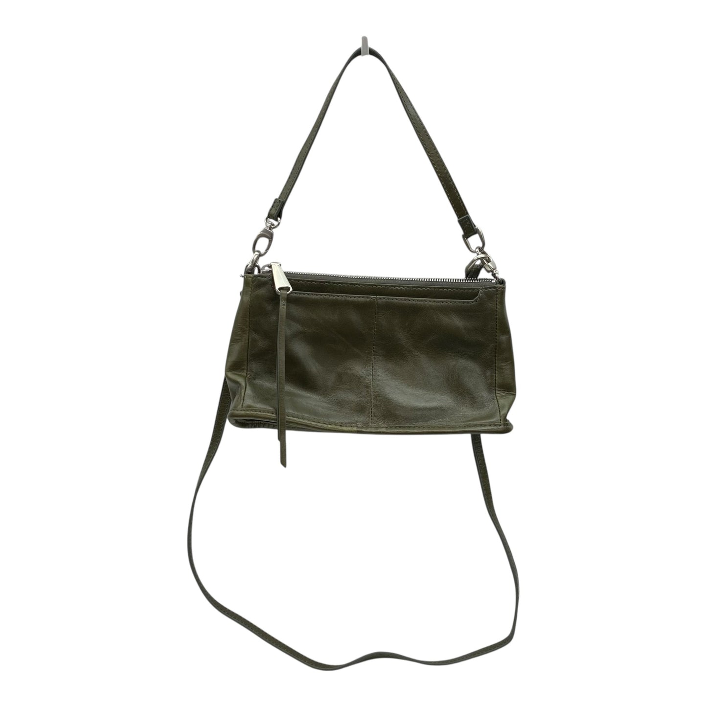 Crossbody Leather By Hobo Intl In Green, Size:Small