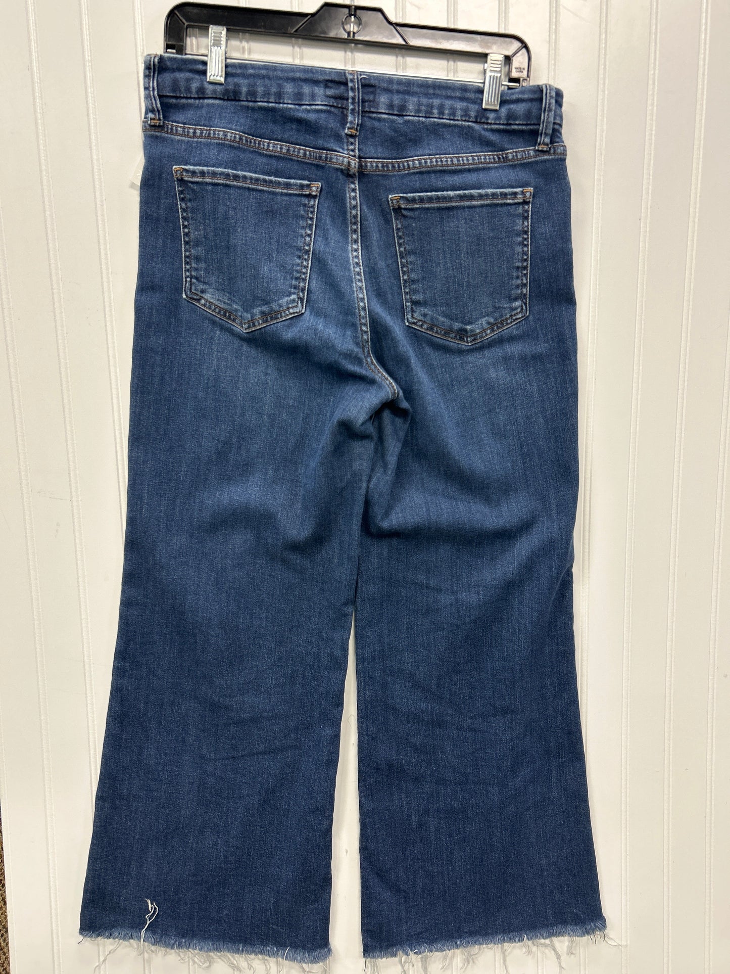 Jeans Wide Leg By Kut In Blue Denim, Size:6