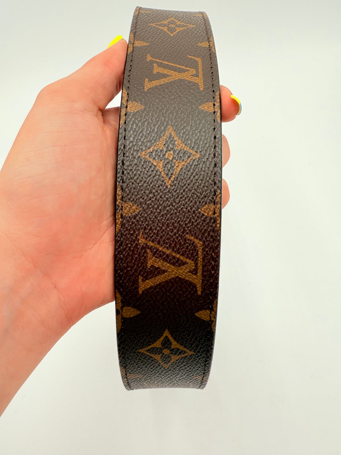 Belt Luxury Designer By Louis Vuitton In Brown