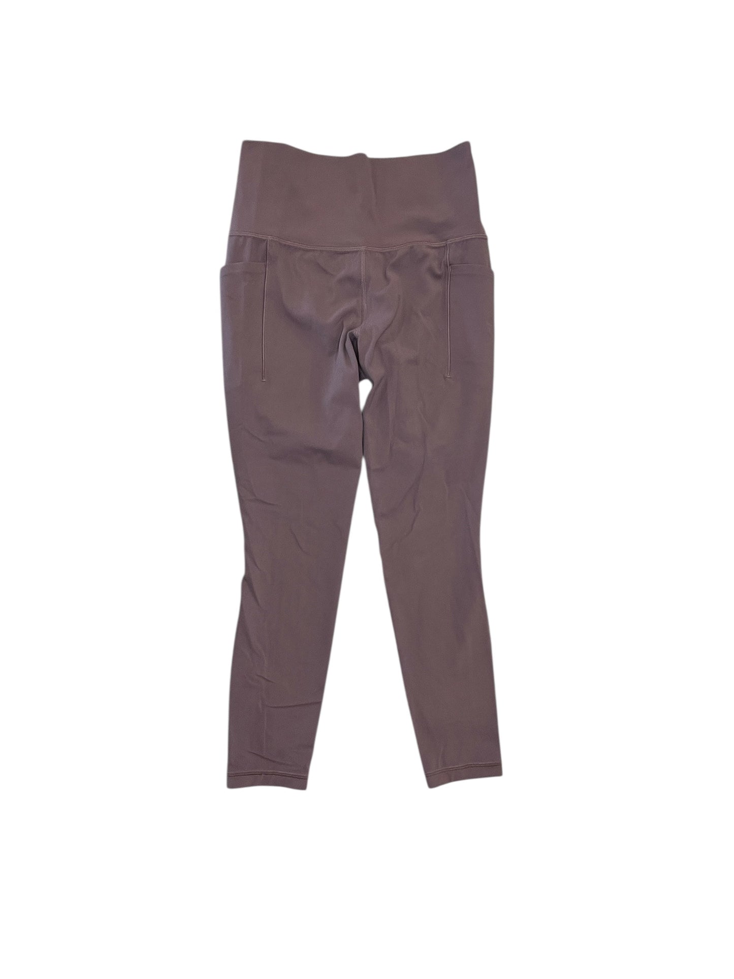 Athletic Leggings By Athleta In Mauve, Size:Xs