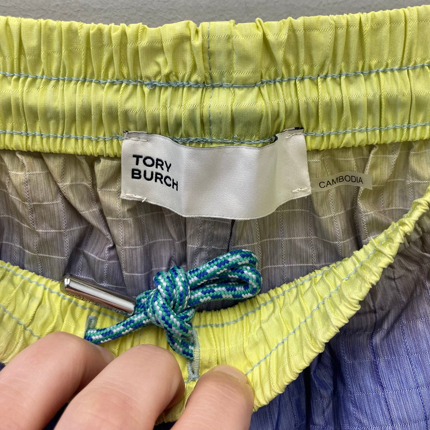 Shorts Designer By Tory Burch In Ombre Print, Size:8
