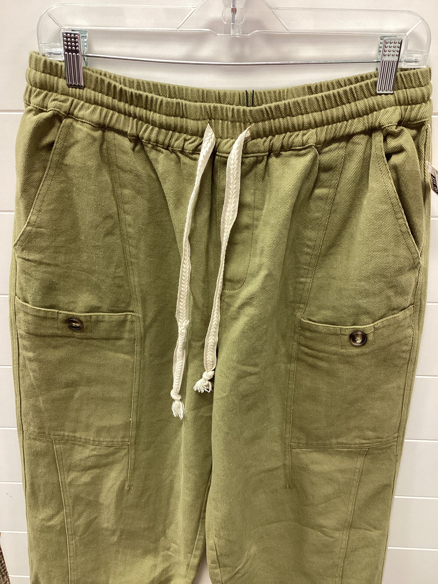 Jeans Wide Leg By Urban Daizy In Green, Size:M