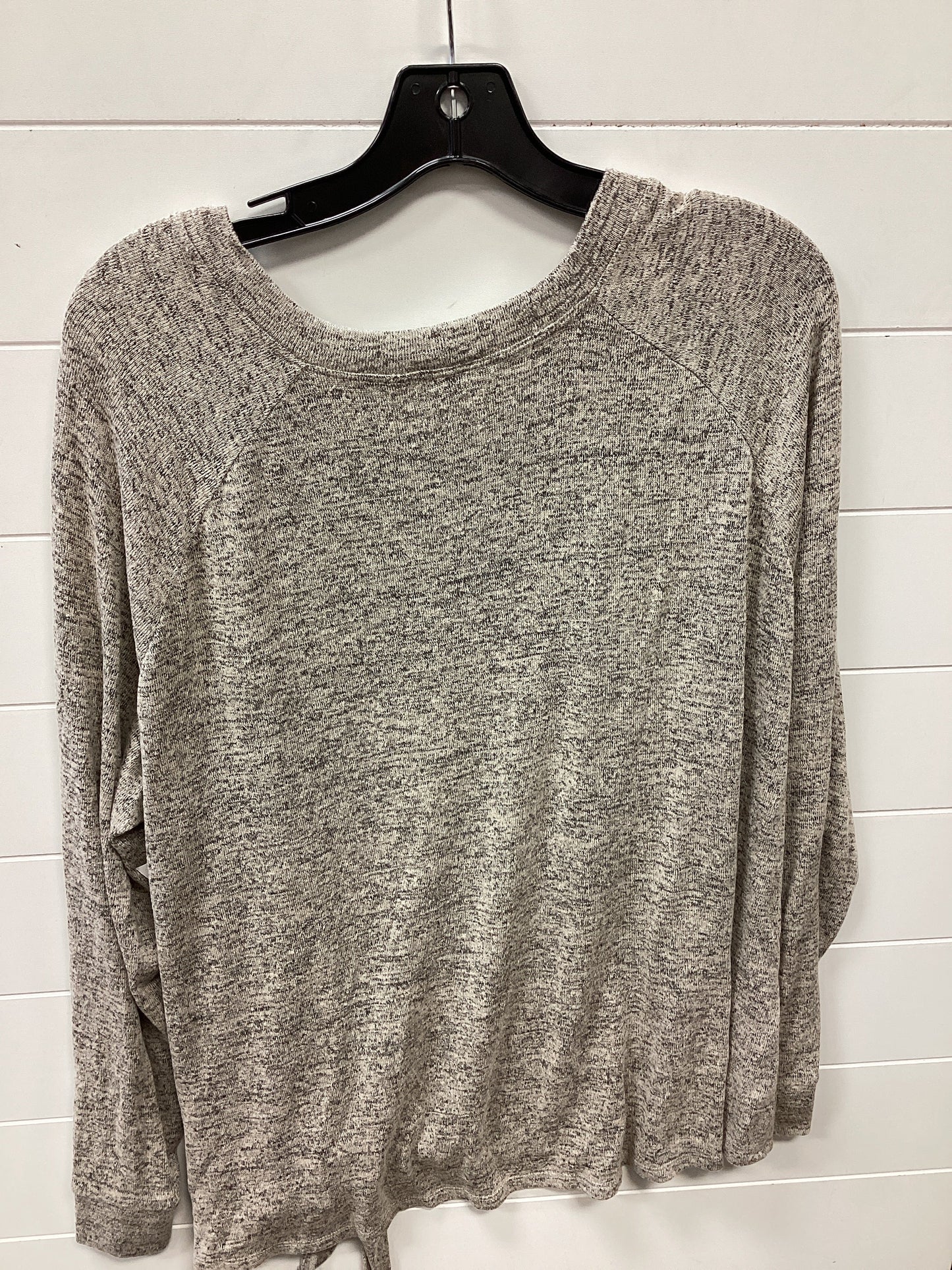 Top Ls By Nine Britton In Tan, Size:2X