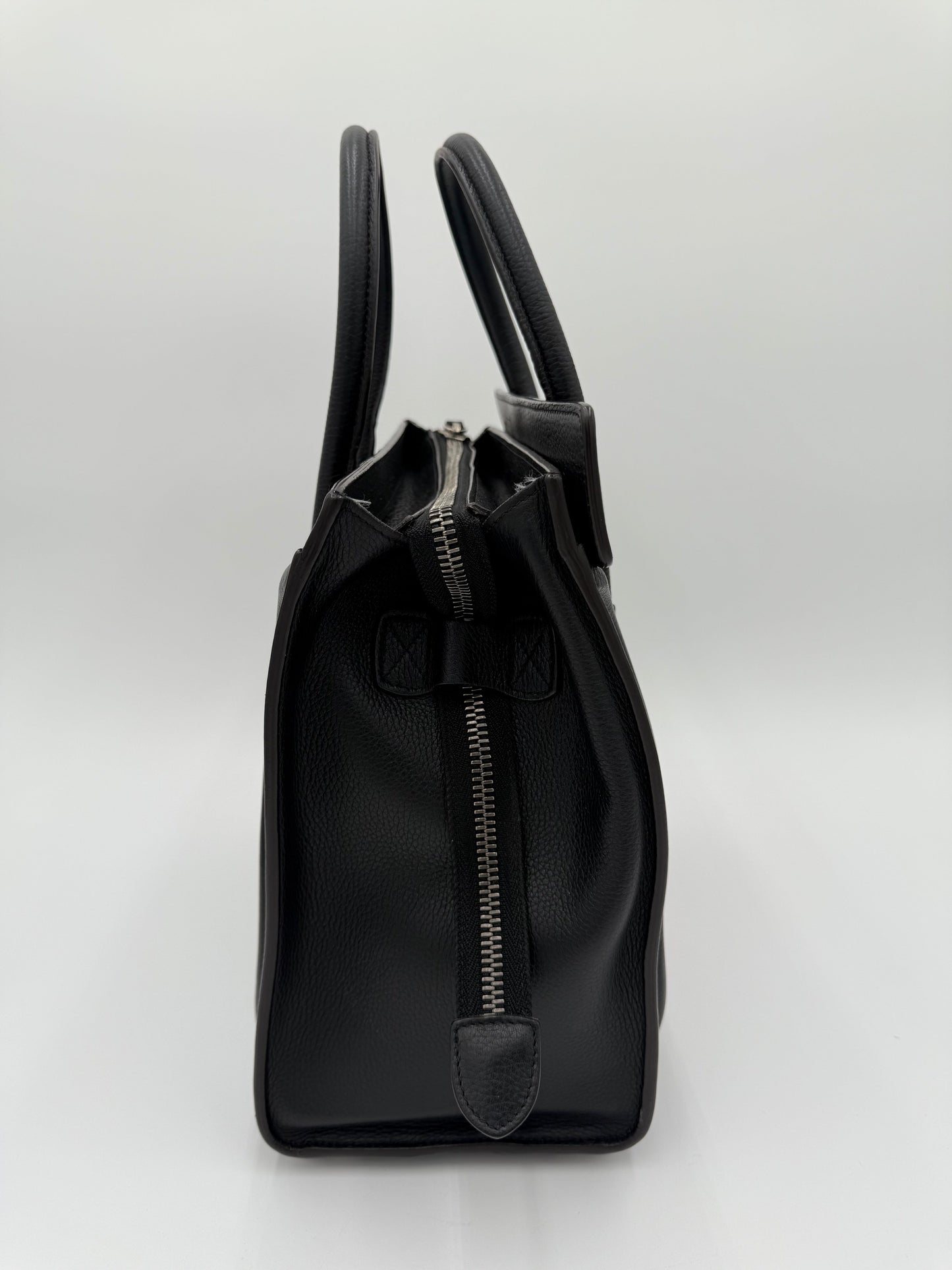 Handbag Luxury Designer By Celine In Black, Size:Medium