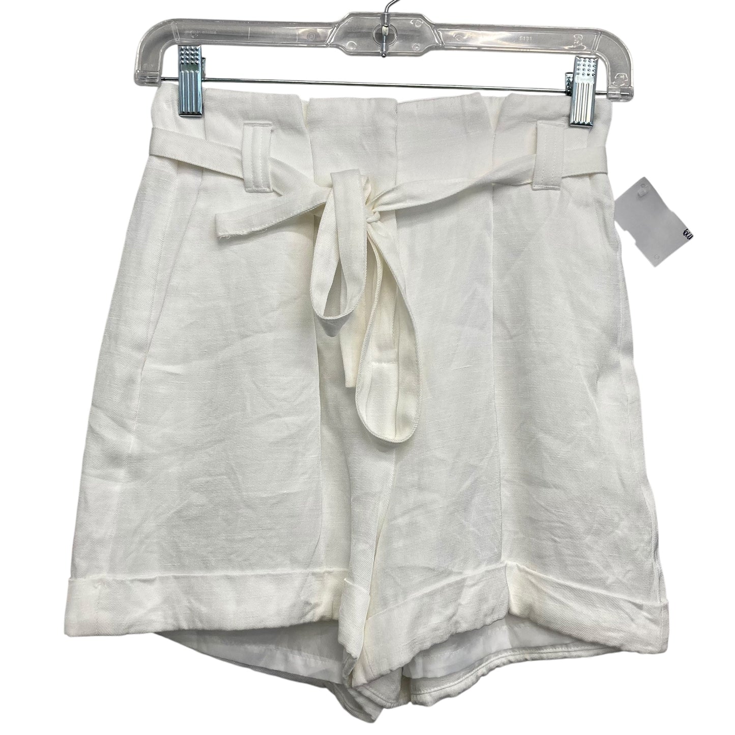 Shorts By Express In White, Size:0