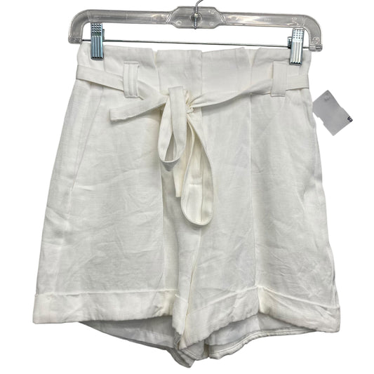 Shorts By Express In White, Size:0