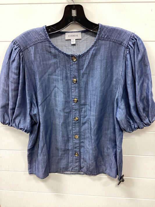 Top Ss By Evereve In Blue, Size:S