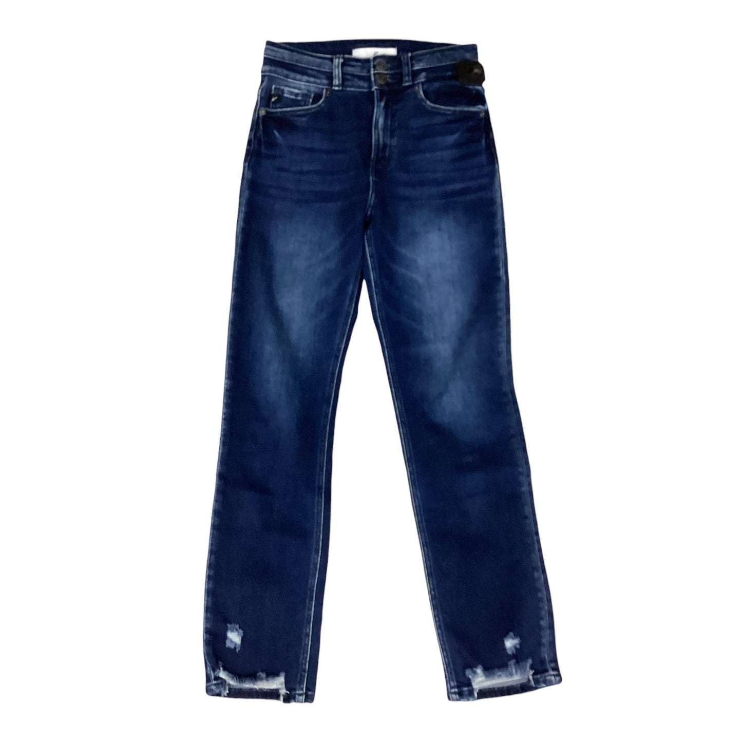 Jeans Skinny By Kancan In Blue Denim, Size:0