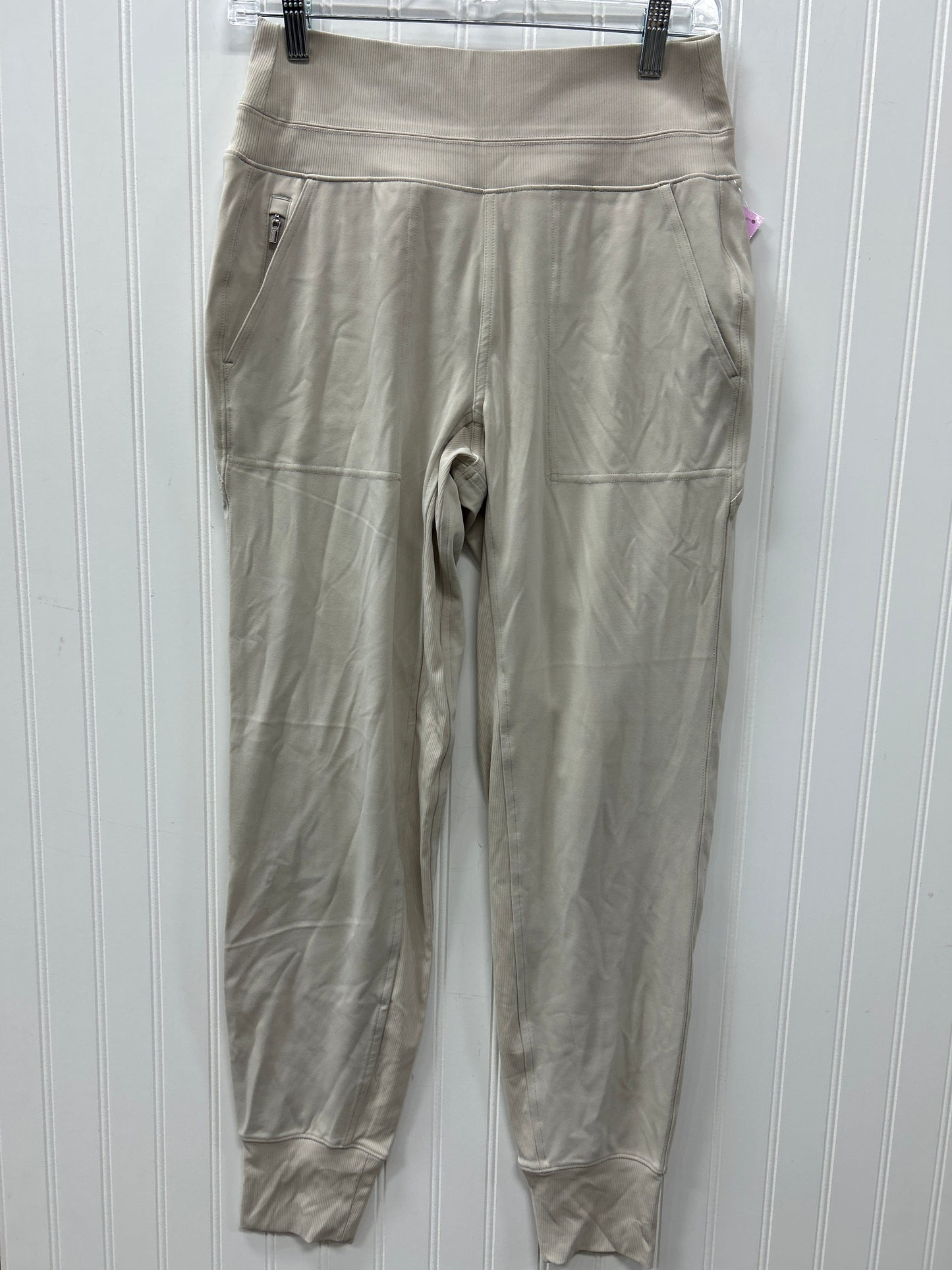 Athletic Pants By Athleta In Cream, Size:S