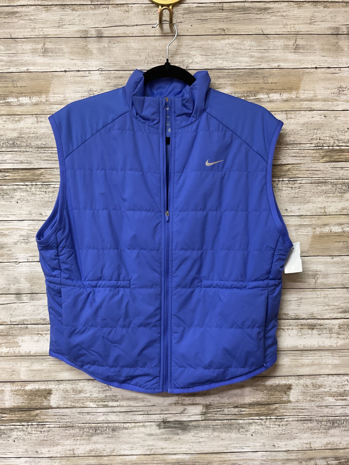 Vest Puffer & Quilted By Nike Apparel In Purple, Size:M
