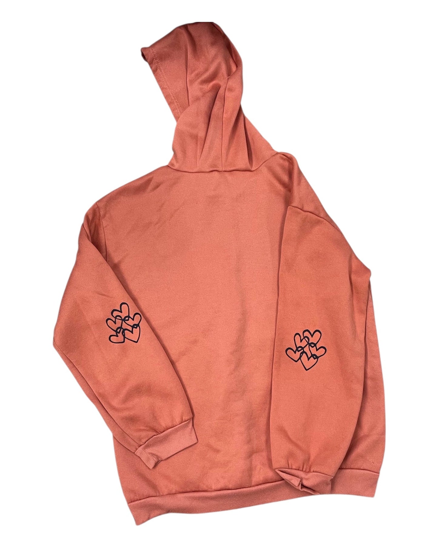 Sweatshirt Hoodie By Clothes Mentor In Orange, Size:Xl