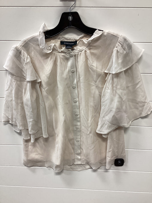 Top Ss By Sanctuary In Cream, Size:S