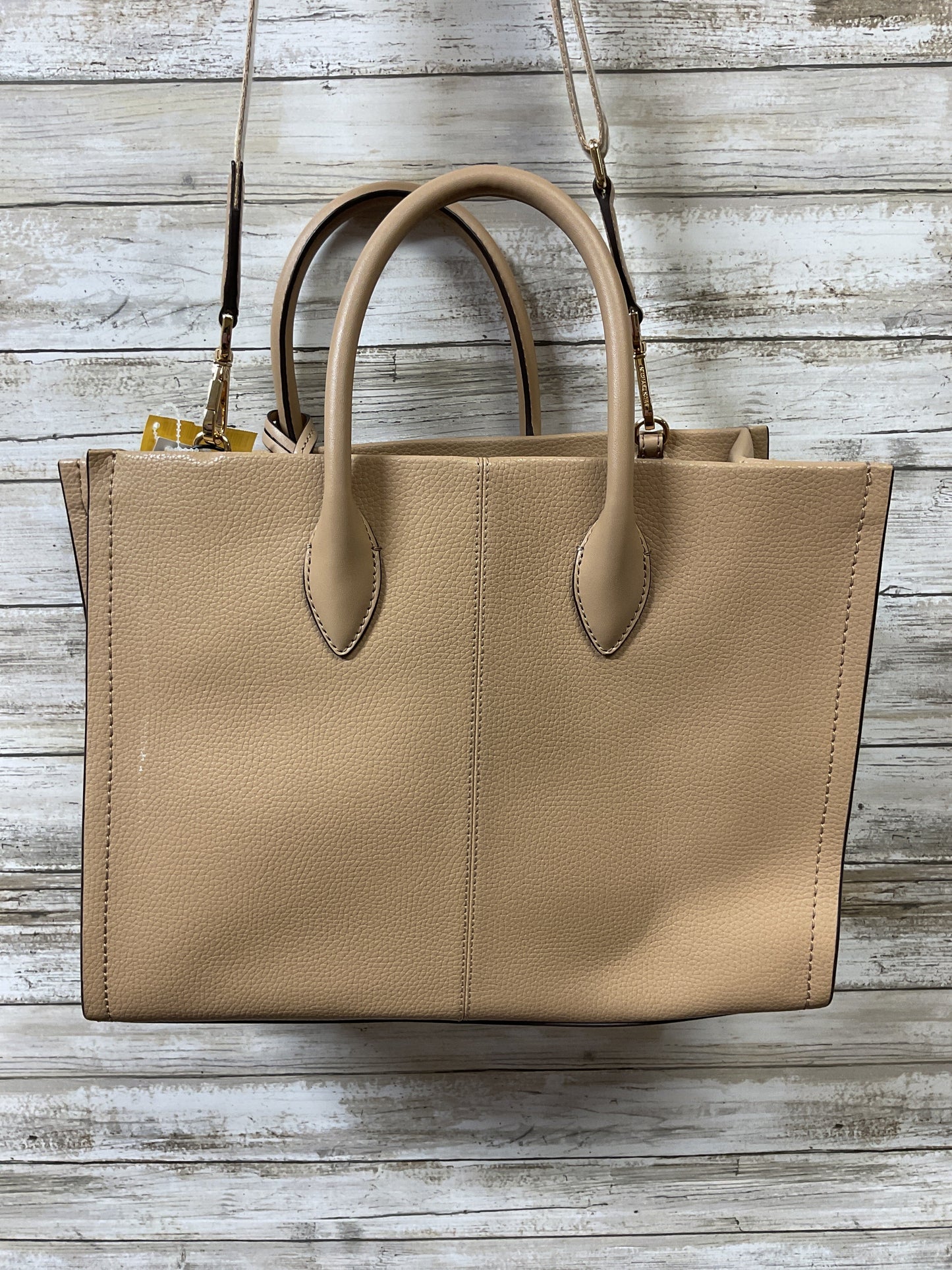 Handbag Designer By Michael Kors In Brown, Size:Large