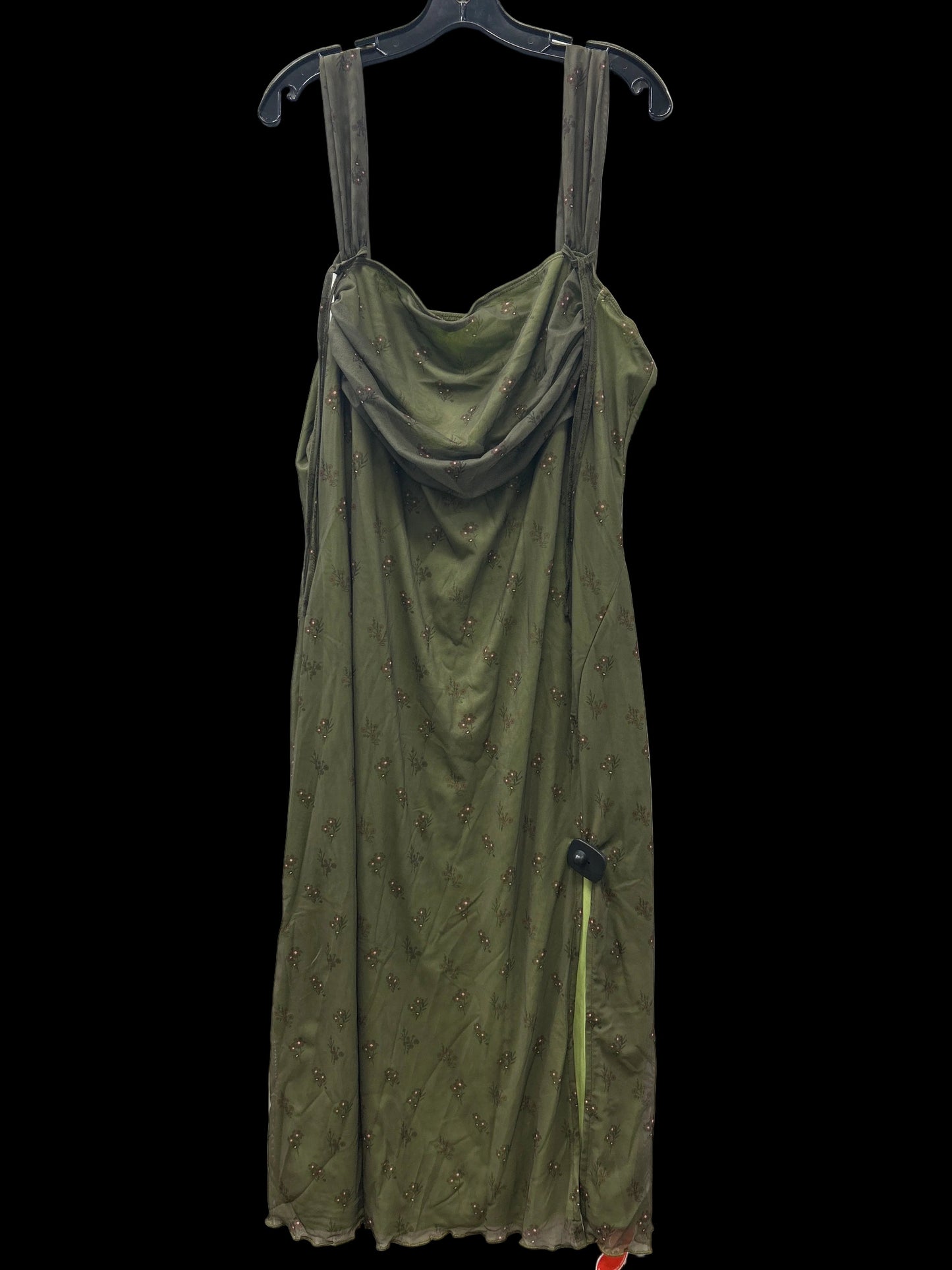 Dress Casual Maxi By Cider In Green, Size:XlNWT