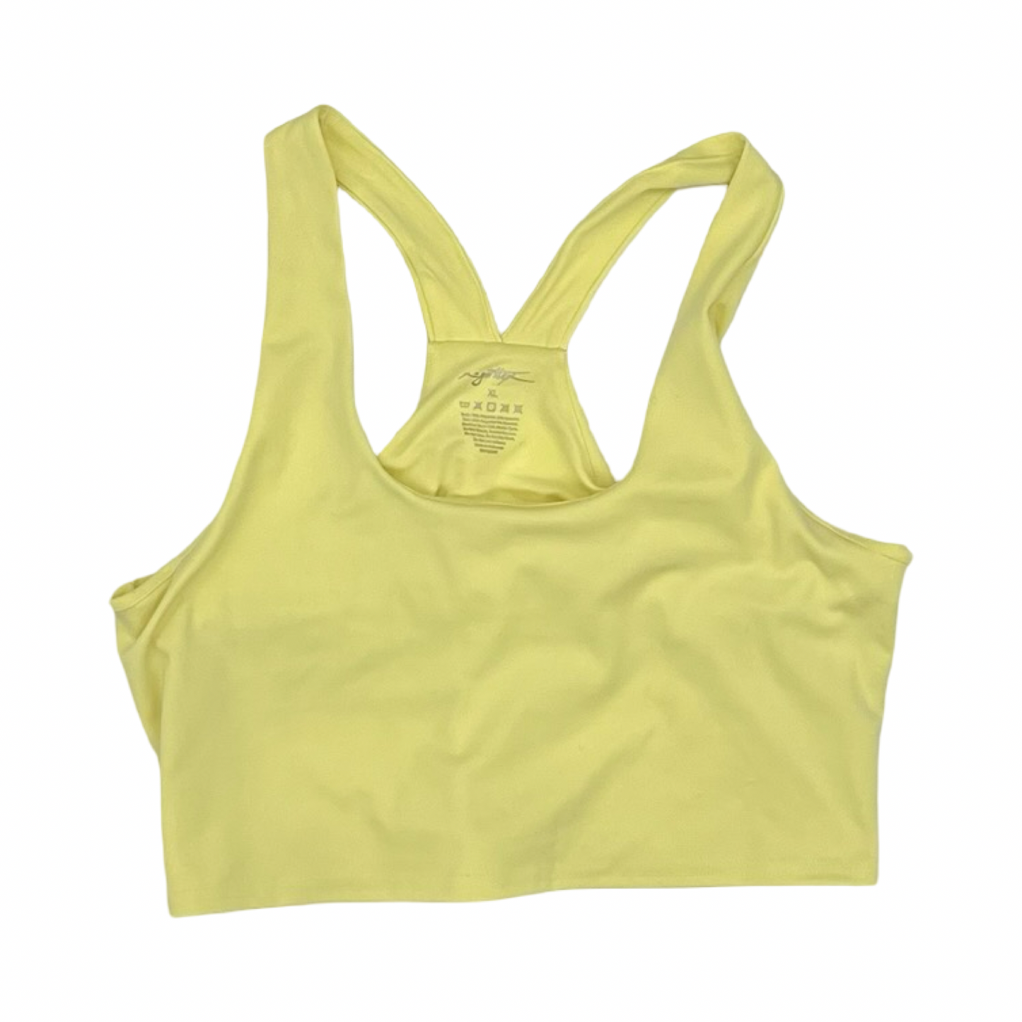 Athletic Bra By Gottex In Yellow, Size:Xl