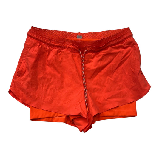 Athletic Shorts By Athleta In Orange, Size:14