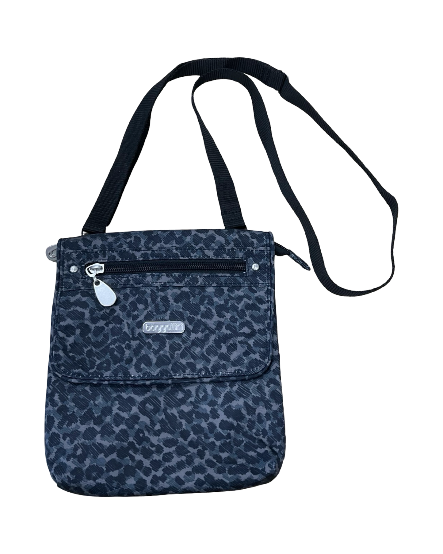 Crossbody By Baggallini In Black & Grey, Size:Small