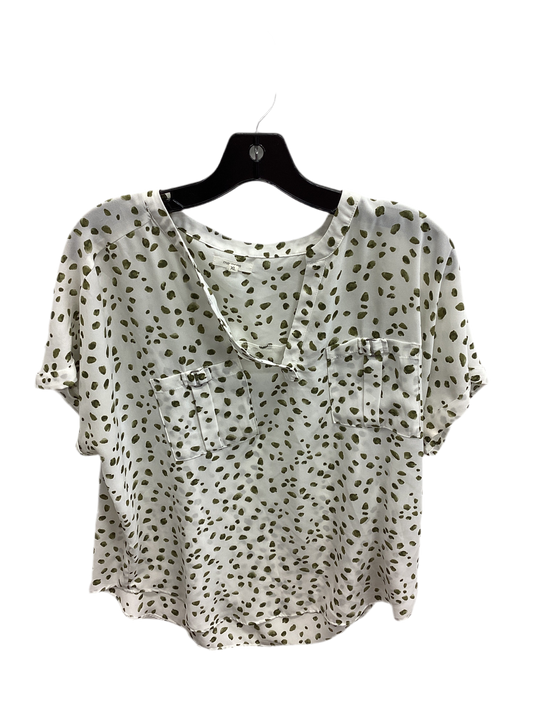 Top Ss By Maurices In Green & White, Size:Xl