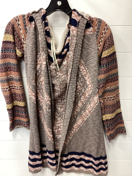 Sweater Cardigan By Bke In Multi, Size:M