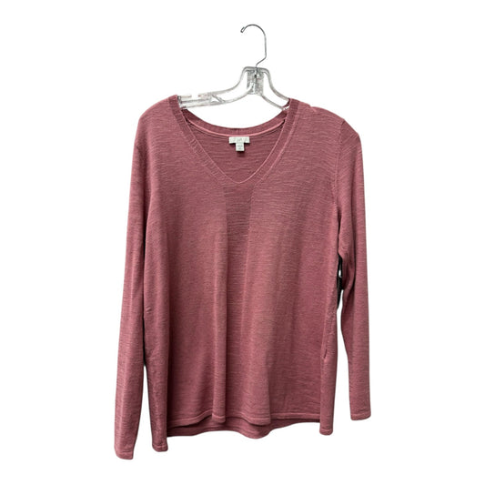Top Ls By J. Jill In Pink, Size:Mp