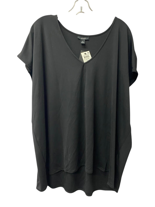 Top Ss By Alfani In Black, Size:3X