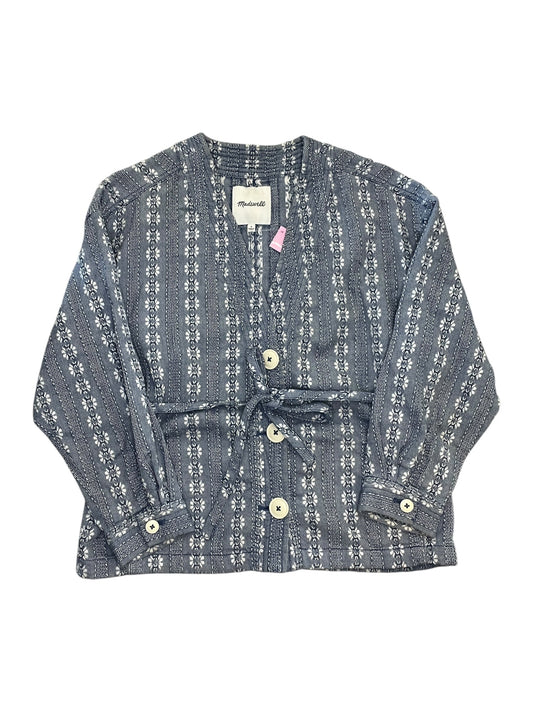 Cardigan By Madewell In Blue & White, Size:S